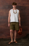 PATAN TOP - WHITE OXFORD