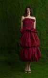SAYA SKIRT - MAROON (PRE ORDER)