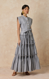 AKITA LONG DRESS - GRAY