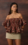 ROMA TOP - ORANGE GEO
