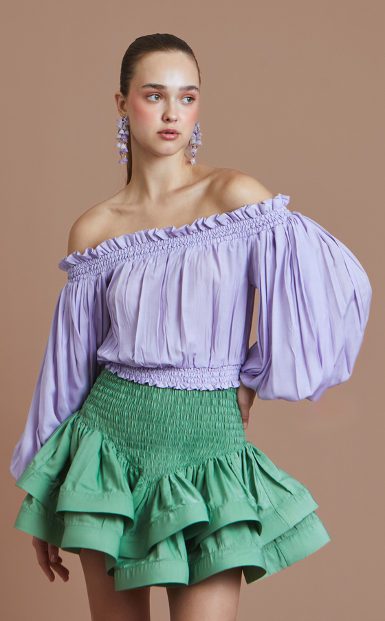 VIDA SKIRT - PISTACHIO (PRE ORDER)