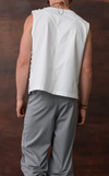 PATAN TOP - WHITE OXFORD
