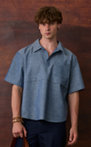 LUANG PRABANG TOP - DENIM CHAMBRAY