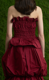 MALLORCA TOP - MAROON