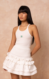 VALLETA SKIRT - WHITE