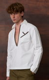 NEPAL SHIRT - WHITE OXFORD