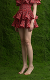 AYDA SKIRT - PETAL ABSTRACT