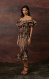 VENEZIA MIDI SKIRT -  BOHEMIA MULTI