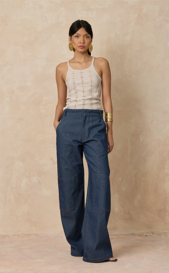 COLORADO CARGO PANTS - BLUE DENIM (PRE ORDER)