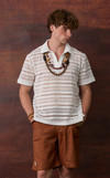 SAN REMO POLO - OFF WHITE LACE w/Emblem 1