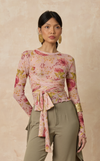BAGHDAD LONG SLEEVES - PINK FLORAL (PRE ORDER)
