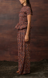BALI PANTS - TERRACOTTA FLORAL