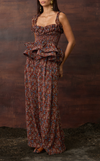 BALI PANTS - TERRACOTTA FLORAL