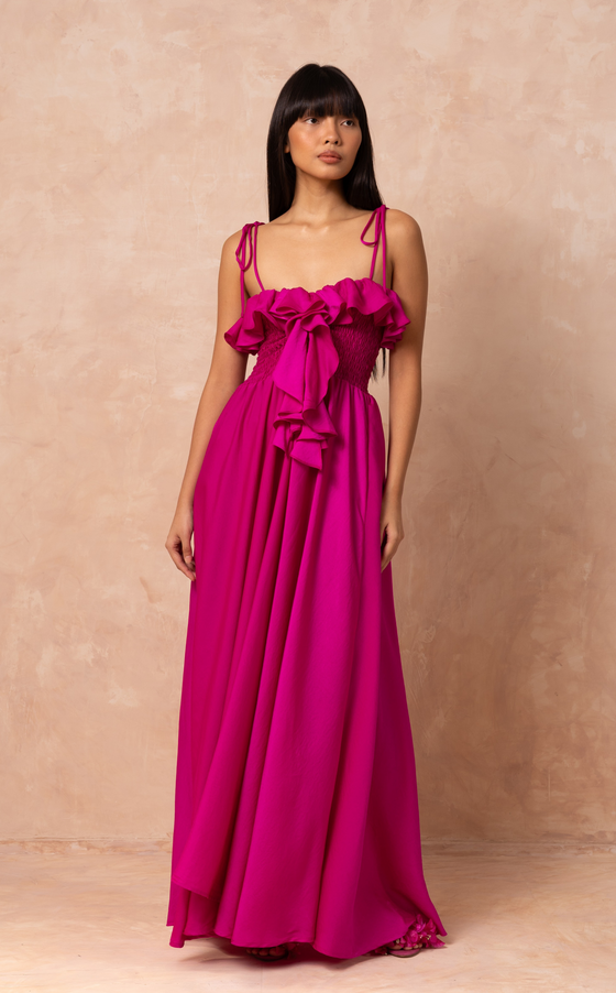 ALHAMBRA DRESS - BOUGAINVILLEA (PRE ORDER)