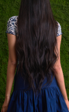 BAGHDAD TOP - BLUE BAROQUE