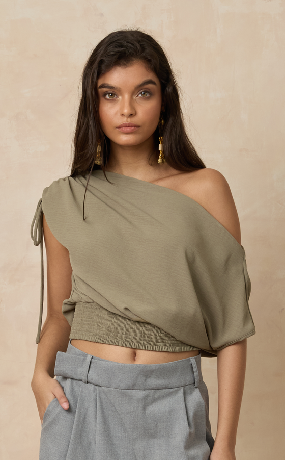 ATTA TOP - OLIVE