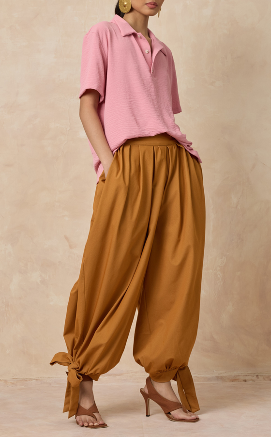 JUMEIRAH PANTS -OCHRE