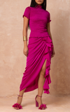 FLORA SKIRT - BOUGAINVILLEA