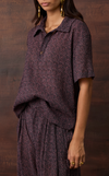 SAN REMO POLO - PURPLE CHEVRON