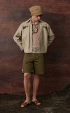 TEHRAN OVERSHIRT - LIGHT BEIGE TWILL