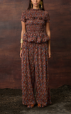 BALI PANTS - TERRACOTTA FLORAL