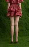 AYDA SKIRT - PETAL ABSTRACT