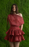 AYDA SKIRT - PETAL ABSTRACT
