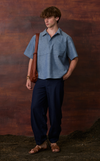 LUANG PRABANG TOP - DENIM CHAMBRAY