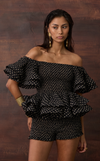 ROMA TOP - ABSTRACT DOTS