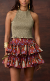 AYDA SKIRT - ORANGE FLORAL