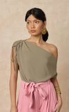 ORA TOP - OLIVE