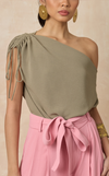 ORA TOP - OLIVE