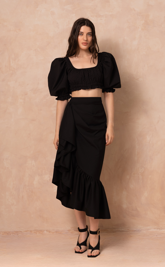 MARRAKESH SKIRT - BLACK