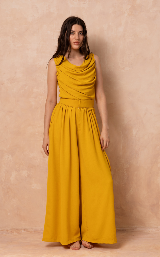 PALERMO PANTS - CANARY