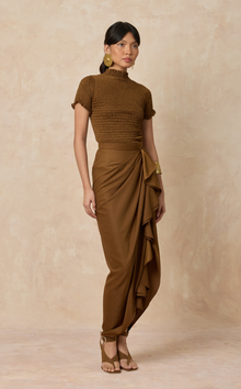  FLORA SKIRT - BRONZE