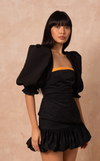 BILBAO BOLERO - BLACK DOTTED