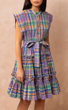 AKITA DRESS - PURPLE PLAID (PRE ORDER)