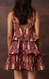 ACAPULCO MINI DRESS - ORANGE FLORAL
