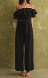 BALI PANTS - BLACK LINEN