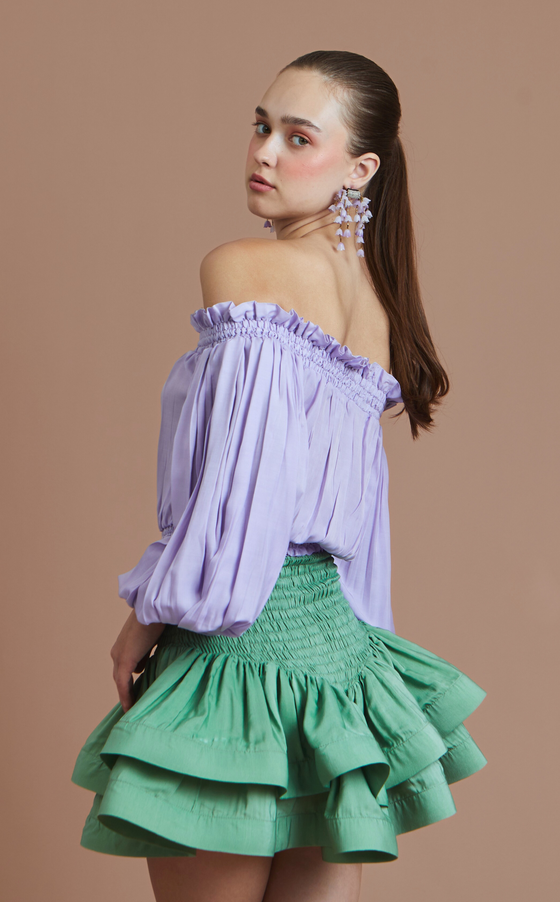 VIDA SKIRT - PISTACHIO (PRE ORDER)