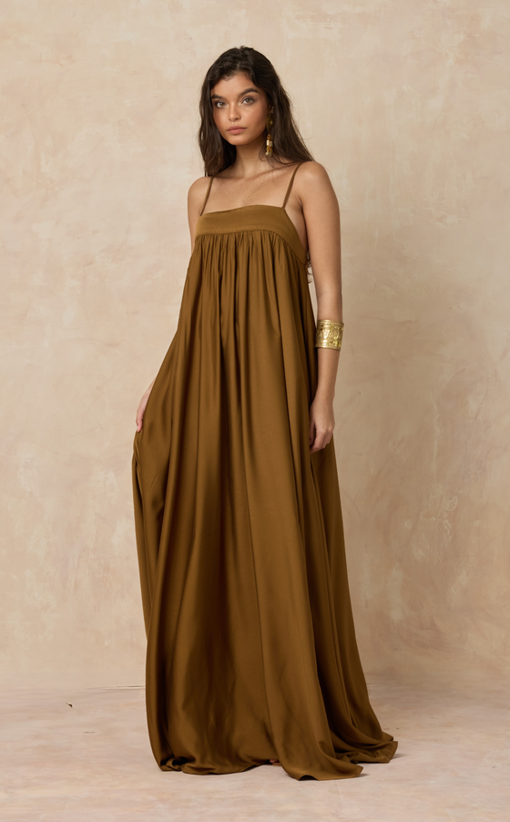CAPRI DRESS - COPPER (PRE ORDER)