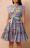 AKITA DRESS - PURPLE PLAID (PRE ORDER)