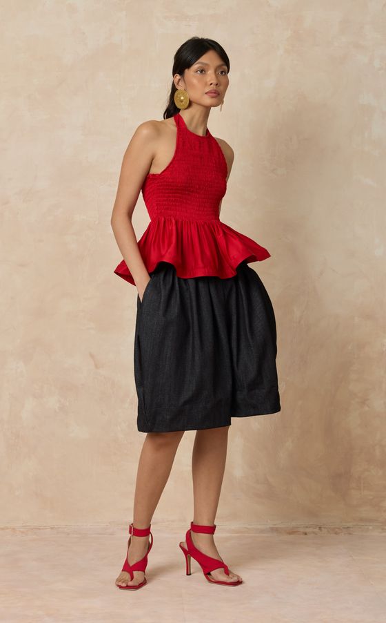 SHARJAH JORTS -DENIM (PRE ORDER)