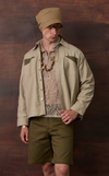 TEHRAN OVERSHIRT - LIGHT BEIGE TWILL