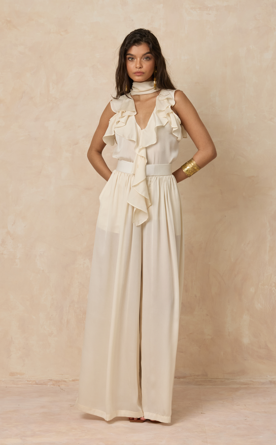 PALERMO PANTS - OFF WHITE