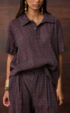SAN REMO POLO - PURPLE CHEVRON