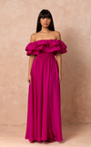 IBIZA LONG DRESS - BOUGAINVILLEA (PRE ORDER)