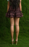 VALLETA SKIRT - VERMILION GREEN LOTUS