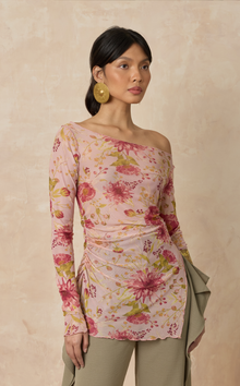  KORA TOP -  PINK FLORAL (PRE ORDER)