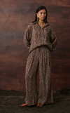 JAIPUR TOP - BROWN FLORAL
